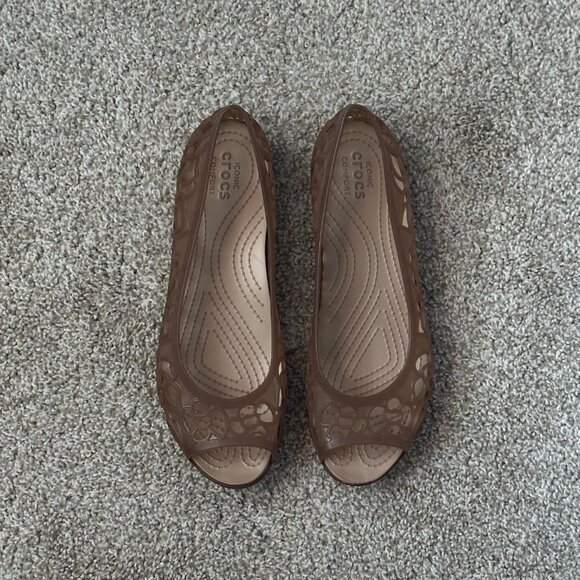 crocs isabella jelly ballet flat 🤍 10 - Picture 1 of 15